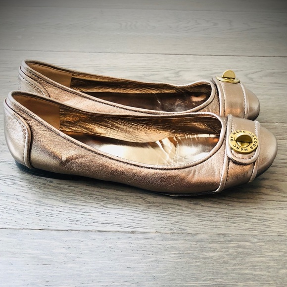 Marc by Marc Jacobs Ballerina leather Flats - Picture 6 of 12